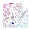 Headset Combination Music Pattern Illustrate Cleaning Cloth Phone Screen Glasses Cleaner 5pcs view 1