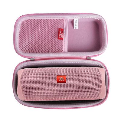 Hermitshell Hard Travel Case Fits JBL FLIP 5 / JBL FLIP 6 / JBL Flip 7 Waterproof Portable Bluetooth Speaker (Pink)