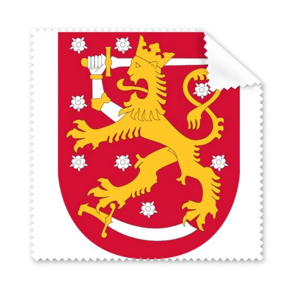 Finland Europe National Emblem Cleaning Cloth Phone Screen Glasses Cleaner 5pcs
