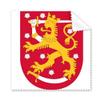 Finland Europe National Emblem Cleaning Cloth Phone Screen Glasses Cleaner 5pcs view 1