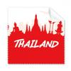 Red Outline Landmark Thailand Cleaning Cloth Phone Screen Glasses Cleaner 5pcs view 1