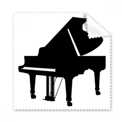 Piano Classical Music Instrument Pattern Cleaning Cloth Phone Screen Glasses Cleaner 5pcs