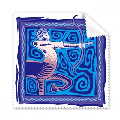 Constellation Sagittarius Mexicon Culture Engraving Cleaning Cloth Phone Screen Glasses Cleaner 5pcs