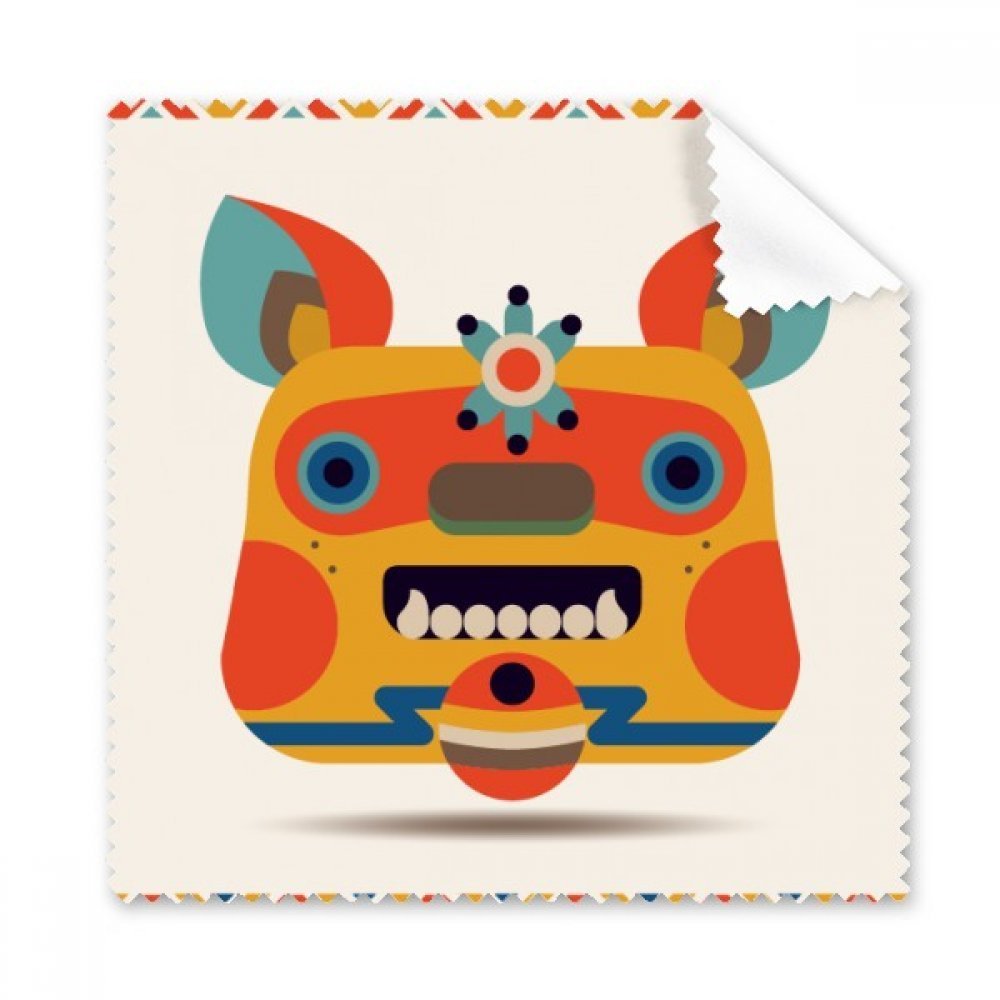 Chinese Style Monster Cleaning Cloth Phone Screen Glasses Cleaner 5pcs
