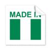 Made in Nigeria Country Love Cleaning Cloth Phone Screen Glasses Cleaner 5pcs view 1