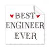 Best Engineer Ever Quote Profession Cleaning Cloth Phone Screen Glasses Cleaner 5pcs