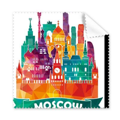 Moscow Cathedral Painting Russia Cleaning Cloth Phone Screen Glasses Cleaner 5pcs