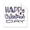 Happy Valentine Day Cute Quote Style Cleaning Cloth Phone Screen Glasses Cleaner 5pcs view 1