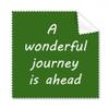A Wenderful Journey is Ahead Cleaning Cloth Phone Screen Glasses Cleaner 5pcs view 1