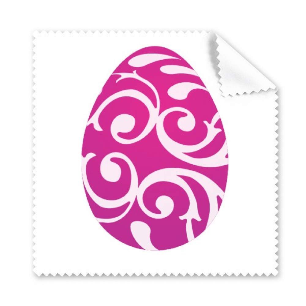 Easter Festival Purple Egg Design Cleaning Cloth Phone Screen Glasses Cleaner 5pcs