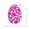 Easter Festival Purple Egg Design Cleaning Cloth Phone Screen Glasses Cleaner 5pcs view 1