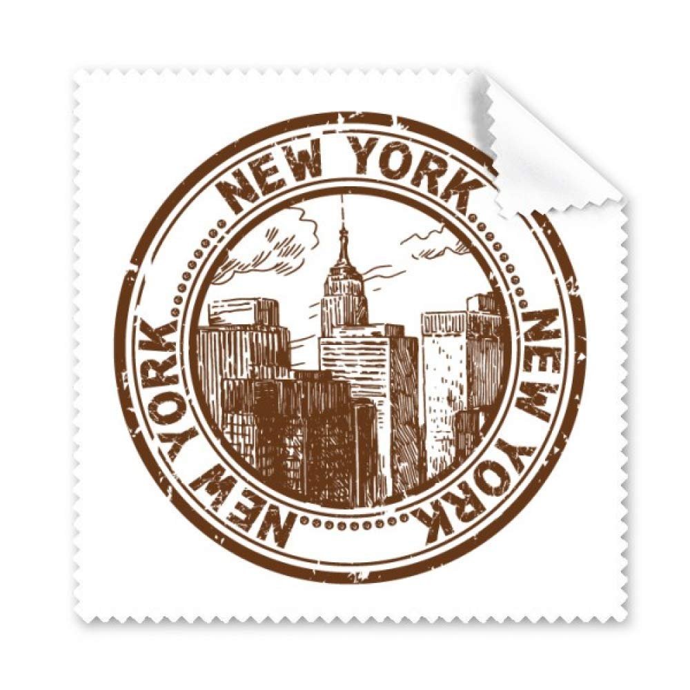 America New York Classic Country City Cleaning Cloth Phone Screen Glasses Cleaner 5pcs