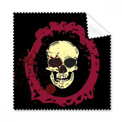 Round Full l Halloween Cleaning Cloth Phone Screen Glasses Cleaner 5pcs