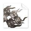 Chinese Ink Style Five Goblins Cleaning Cloth Phone Screen Glasses Cleaner 5pcs view 1