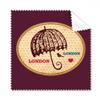 UK London Umbrella Stamp British Cleaning Cloth Phone Screen Glasses Cleaner 5pcs view 1