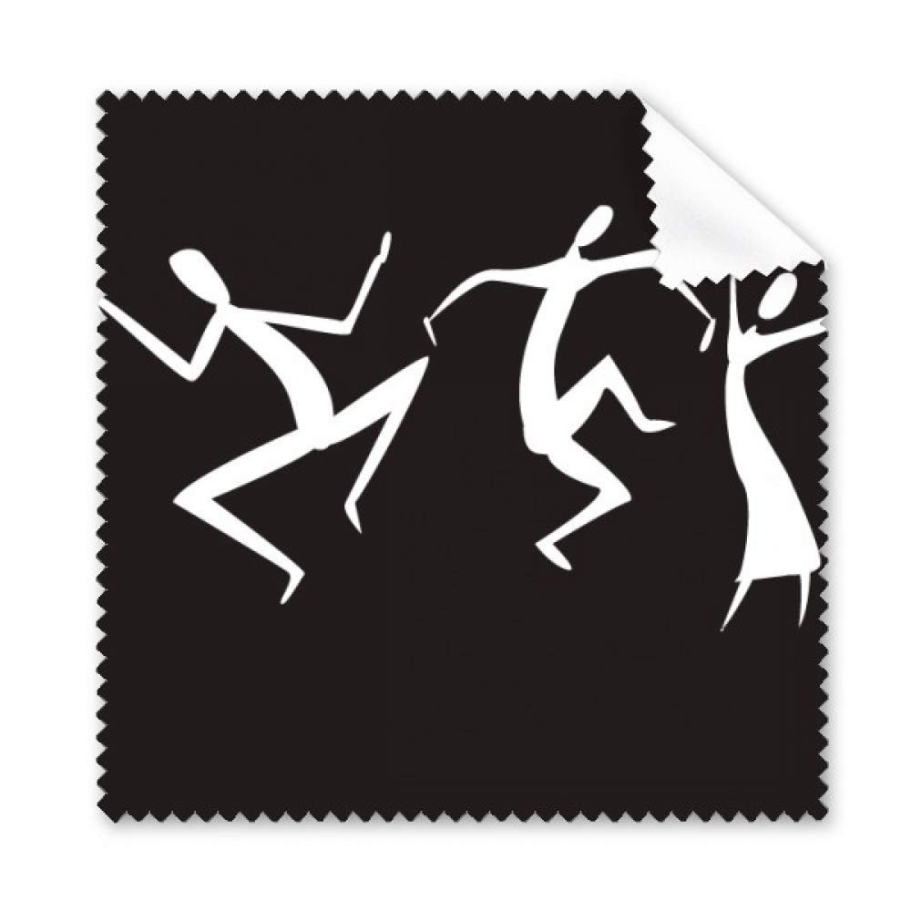 Ancient Egypt Decorative Pattern Cleaning Cloth Phone Screen Glasses Cleaner 5pcs