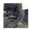 Animal Pattern Gray Cat Photograph Cleaning Cloth Phone Screen Glasses Cleaner 5pcs view 1