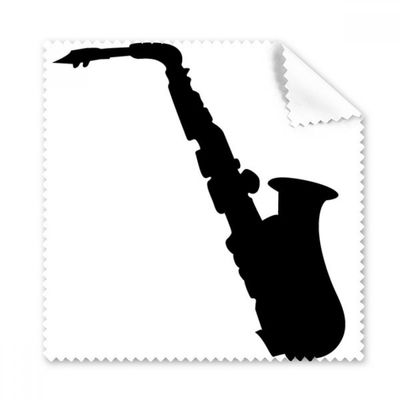 Sax Classical Music Listening Fresh Cleaning Cloth Phone Screen Glasses Cleaner 5pcs
