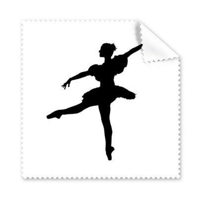 Dance Dancer Ballet Art Sports Cleaning Cloth Phone Screen Glasses Cleaner 5pcs