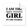 I Am The Piteous Girl Cleaning Cloth Phone Screen Glasses Cleaner 5pcs view 1