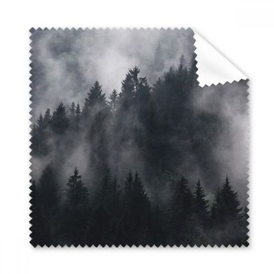 Dark Forest Mountain Fog Mist Cleaning Cloth Phone Screen Glasses Cleaner 5pcs