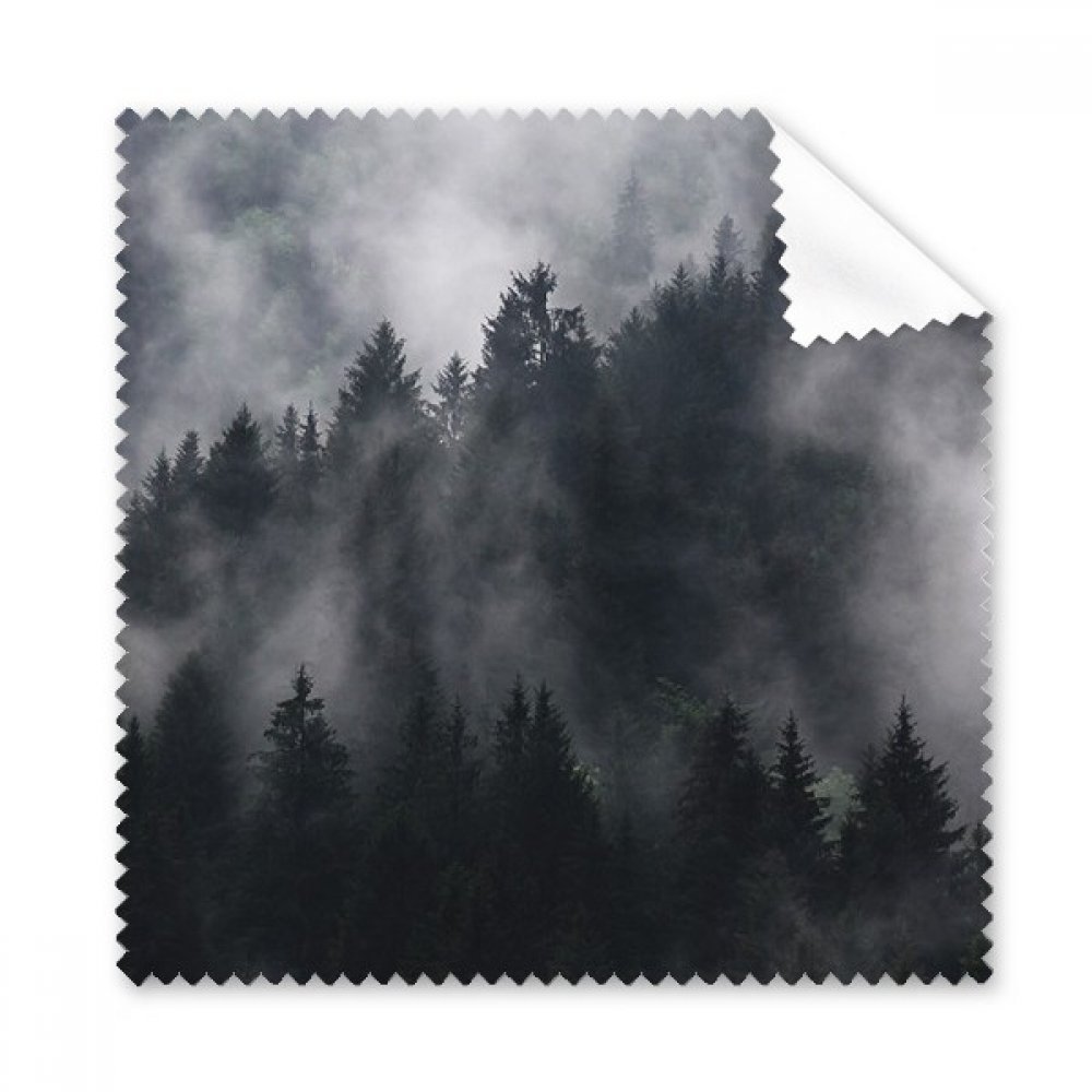 Dark Forest Mountain Fog Mist Cleaning Cloth Phone Screen Glasses Cleaner 5pcs