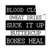 Clots Sweat Dries Bones Heal Cleaning Cloth Phone Screen Glasses Cleaner 5pcs view 1