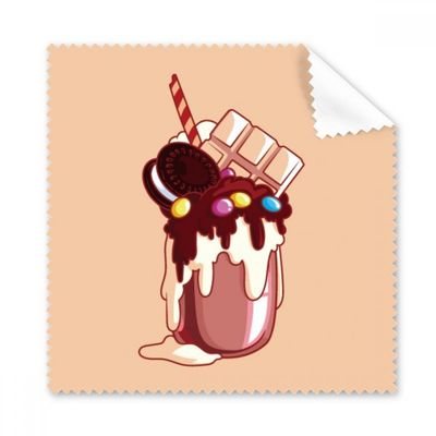 Biscuits Chocolate Sugar Ice Cleaning Cloth Phone Screen Glasses Cleaner 5pcs