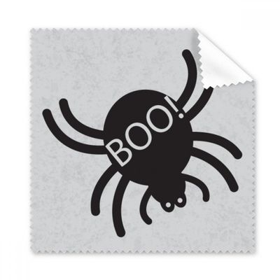 Halloween Black Spider Cleaning Cloth Phone Screen Glasses Cleaner 5pcs