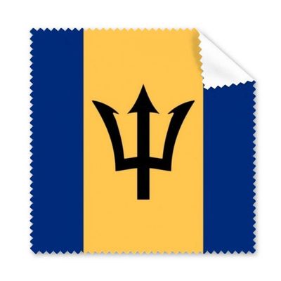 Barbados National Flag North America Country Cleaning Cloth Phone Screen Glasses Cleaner 5pcs