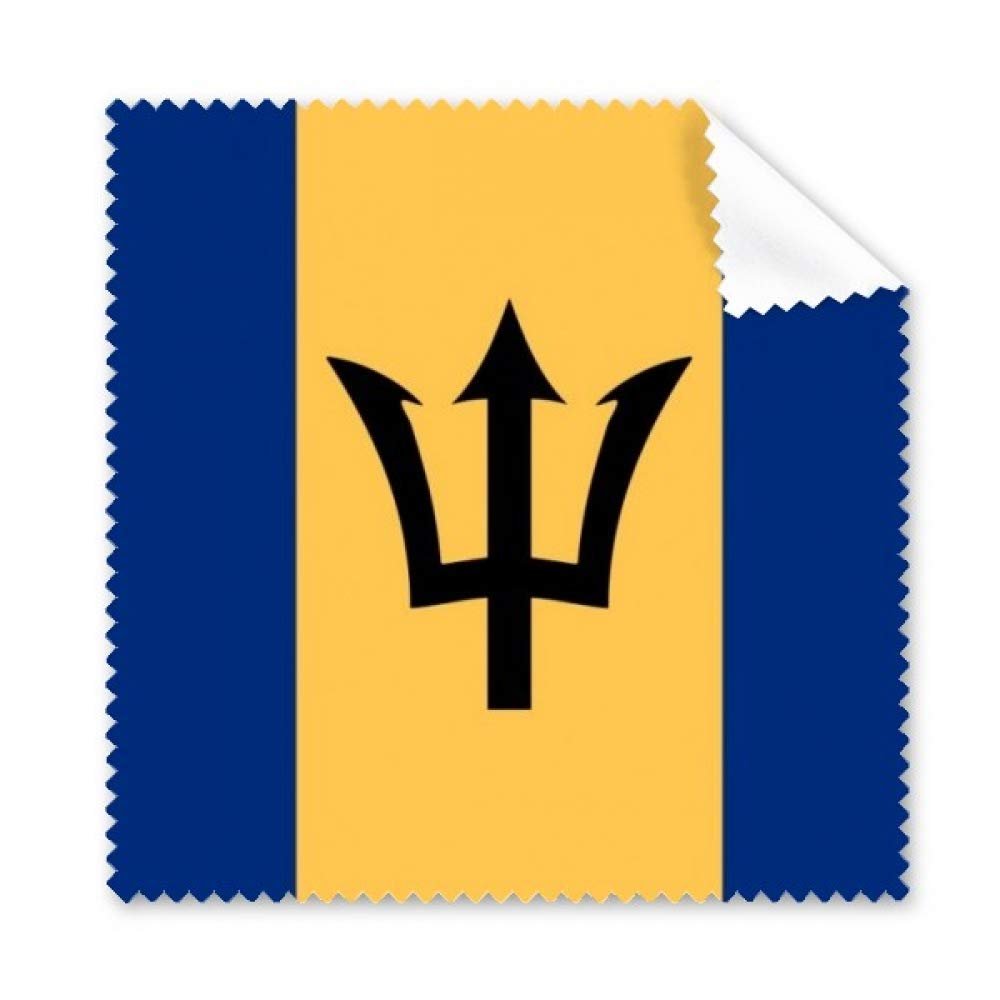Barbados National Flag North America Country Cleaning Cloth Phone Screen Glasses Cleaner 5pcs