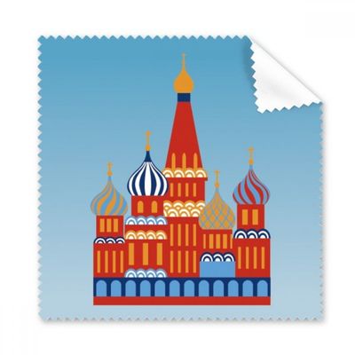 Russia National Symbol Kremlin Pattern Cleaning Cloth Phone Screen Glasses Cleaner 5pcs