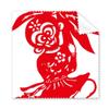 China Monkey Traditional Window Flowers Cleaning Cloth Phone Screen Glasses Cleaner 5pcs view 1
