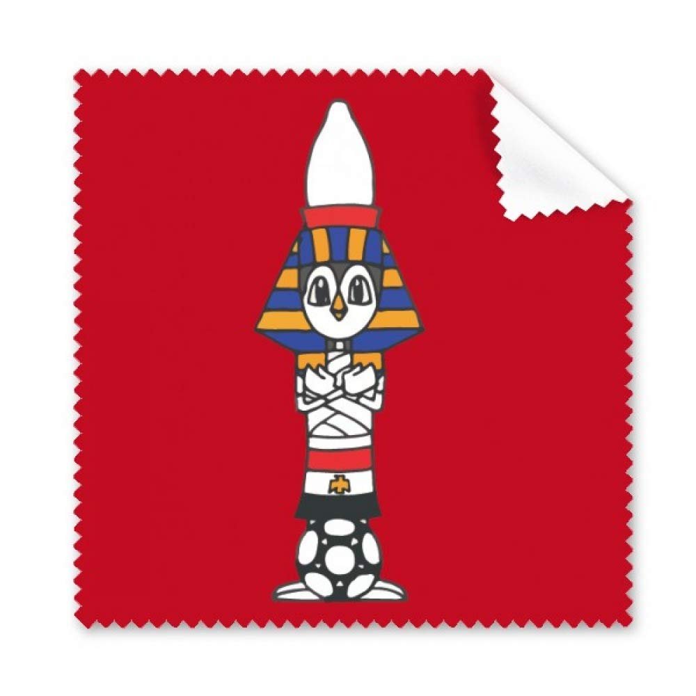 Egypt Mummy Sphinx Football Cleaning Cloth Phone Screen Glasses Cleaner 5pcs