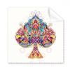 Spade Playing Cards Geometric Pattern Cleaning Cloth Phone Screen Glasses Cleaner 5pcs view 1
