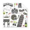 Italy The Leaning Tower of Pisa Roman Theater Cleaning Cloth Phone Screen Glasses Cleaner 5pcs view 1