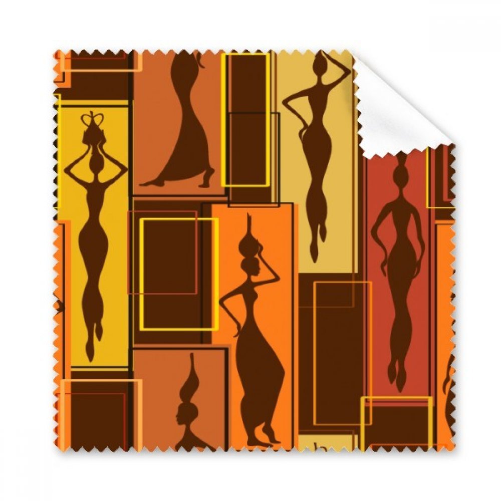 Africa Aboriginal Women LadyArt Cleaning Cloth Phone Screen Glasses Cleaner 5pcs