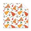 Delious Food Pizza Illustration Pattern Cleaning Cloth Phone Screen Glasses Cleaner 5pcs view 1