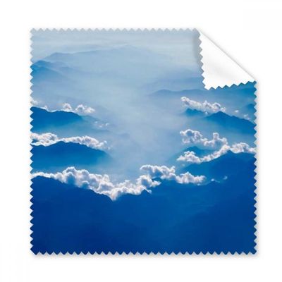 Grey Sky Fog White Clouds Cleaning Cloth Phone Screen Glasses Cleaner 5pcs