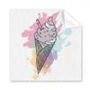Watercolor Biscuits Bar Cones Ice Cleaning Cloth Phone Screen Glasses Cleaner 5pcs view 1
