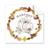 Thanksgiving Day Garland Pattern Cleaning Cloth Phone Screen Glasses Cleaner 5pcs view 1