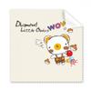 Cartoon Bear Animal Fruit Cleaning Cloth Phone Screen Glasses Cleaner 5pcs view 1
