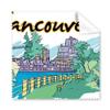 Canada Flavor Vancouver Landmark Picture Cleaning Cloth Phone Screen Glasses Cleaner 5pcs view 1
