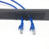 QiaoYoubang 10 Pack 1U Horizontal Rack Mount Cable Management Brush Panel with Cable Entry Brush for 19-Inch Rack Or Cabinet Black (1UCMB1U10PC) view 4