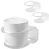 VOMENC Wall Mount Holder for TP-Link Deco X20/X55/Pro/X60/X68 WiFi 6 Mesh WiFi (AX1800/AX3000/AX3600) Whole Home WiFi System, Sturdy Easy Moved Space Saving Wall Mount Holder (2Pack) view 1