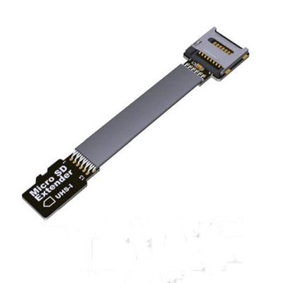 ADT-LINK MicroSD TF Extension Cable Micro SD Extender Express Extender Cord Linker TF Card Reader Adapter for SDHC SDXC UHS-I Stable No FPC Card Reading Test Line Up to 104MB/s (15cm,B11SF)