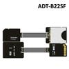 ADT-LINK MicroSD TF Extension Cable Micro SD Extender Express Extender Cord Linker TF Card Reader Adapter for SDHC SDXC UHS-I Stable No FPC Card Reading Test Line Up to 104MB/s (15cm, B22SF) view 3