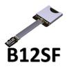 ADT-LINK MicroSD TF Extension Cable Micro SD Extender Express Extender Cord Linker TF Card Reader Adapter for SDHC SDXC UHS-I Stable No FPC Card Reading Test Line Up to 104MB/s (15cm, B12SF) view 2
