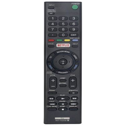 AIDITIYMI RMT-TX200B Replacement Remote Control fit for Sony TV KD-65X7505D KD-55X7005D KD-49X7005D