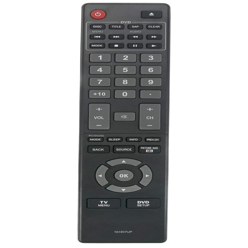 AIDITIYMI NH407UP Replaceemnt Remote Control fit for Magnavox TV DVD Combo 32MD304V 32MD304V/F7 28MD304V 28MD304V/F7